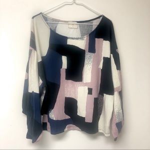 Anthropologie T.la Dolmen Sleeve Top